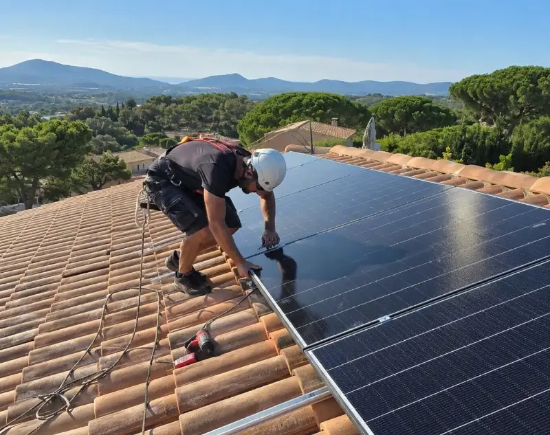 Installateur panneaux solaires La Garde-Adhémar — pose photovoltaïque sur toiture